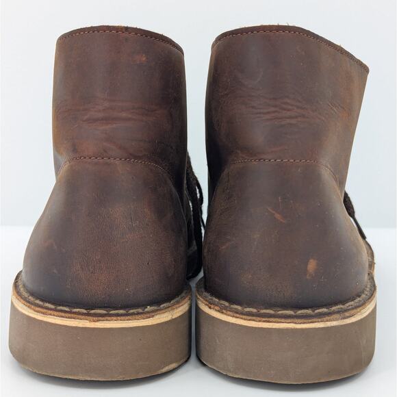 Clarks Desert Boots Mens Size 12 Brown Leather Chukka Shoes Versatile Classic main image 5